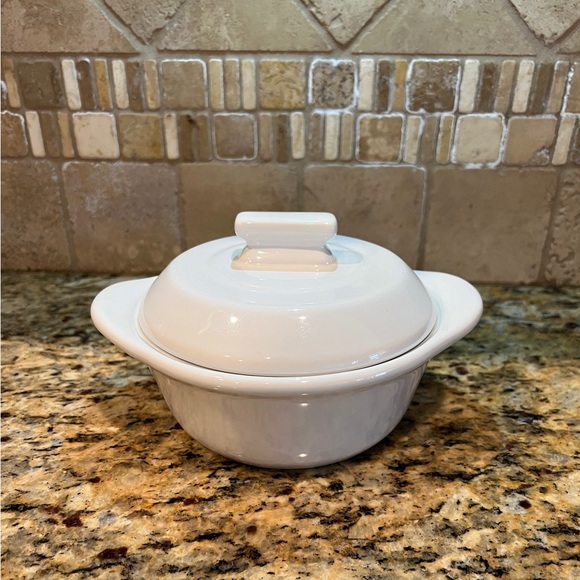 Pampered Chef Garlic & Brie Baker Coquette 3 Cup Dips! Discontinued Hard…